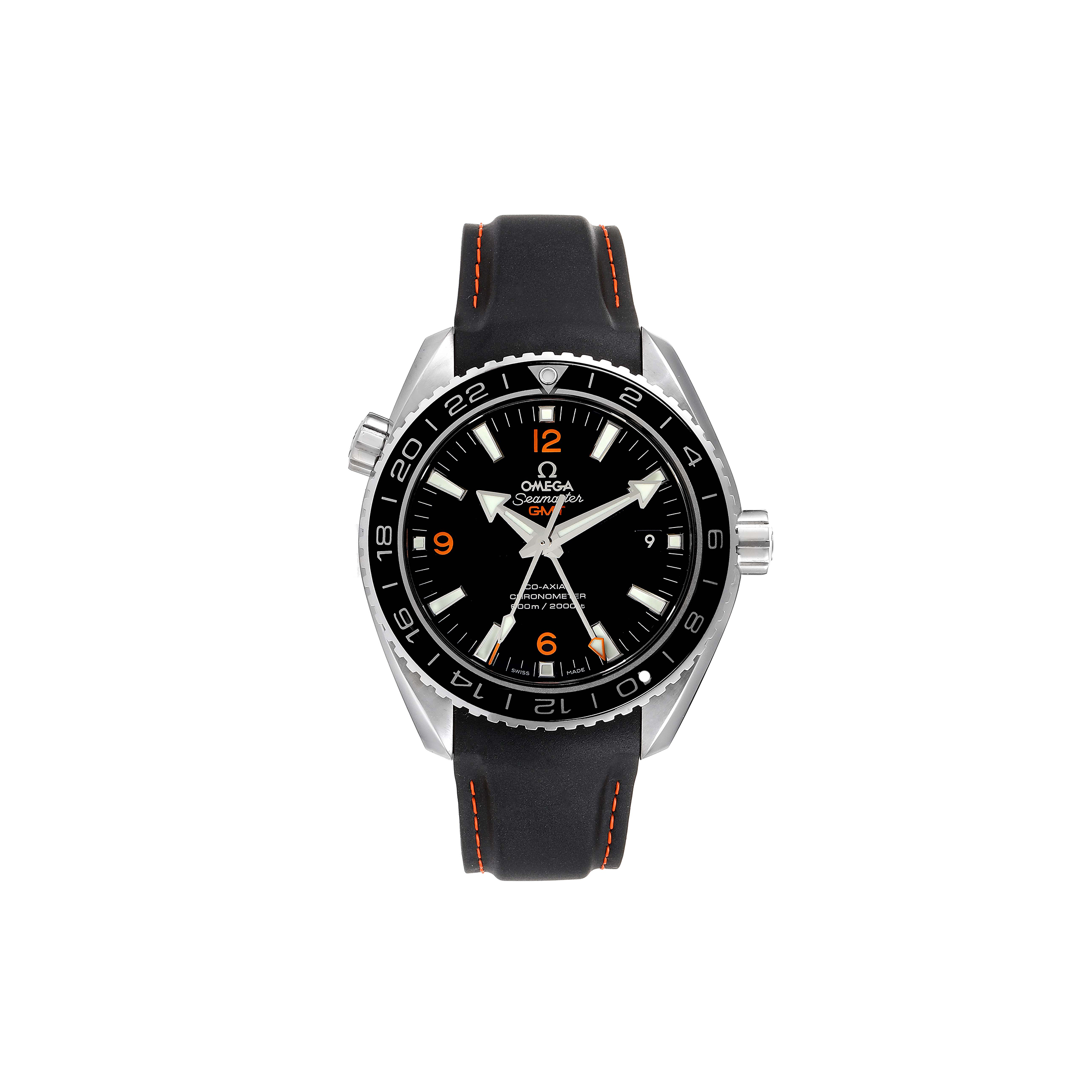 Om**a seamaster planet ocean gmt watch 232.32.44.22.01.002